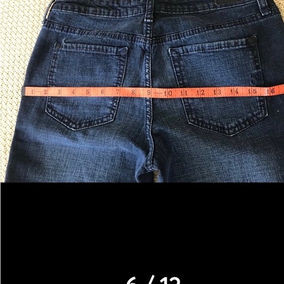 Jessica Simpson Blue Flare Jeans with Classic Indigo Shade NWOT. - Picture 12 of 15